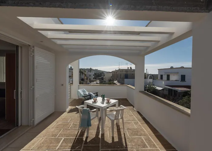 Le 4 Colonne Monolocale Vista Mare דירה *